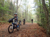Montpelier & Wells River Rail Trail in Groton